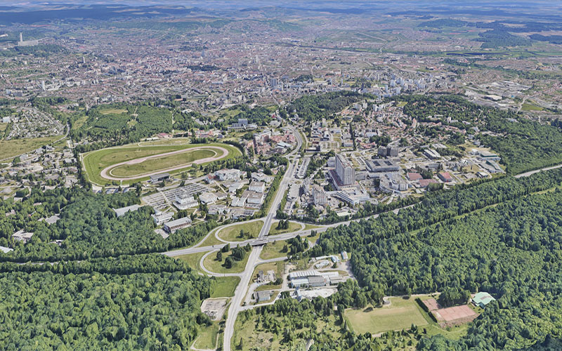 Le plateau de Brabois