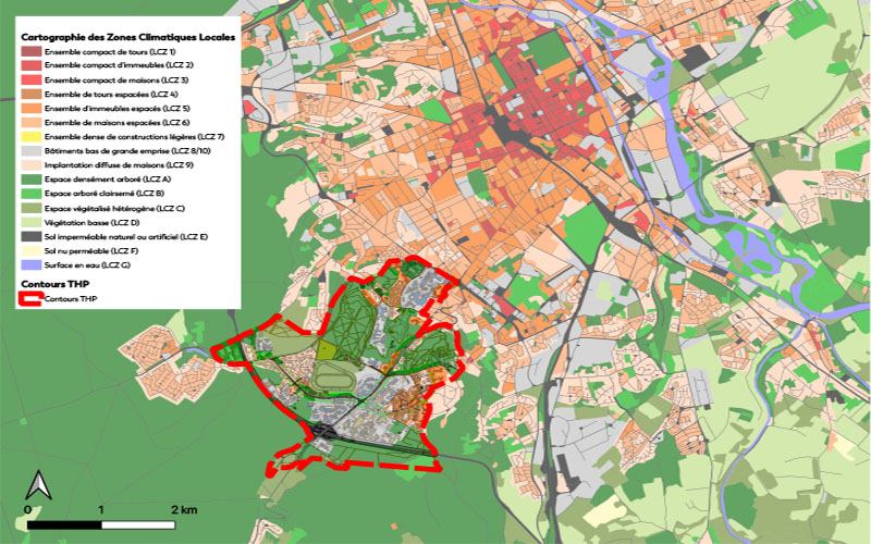 Le THP est un îlot de fraîcheur dans l'agglomération nancéenne